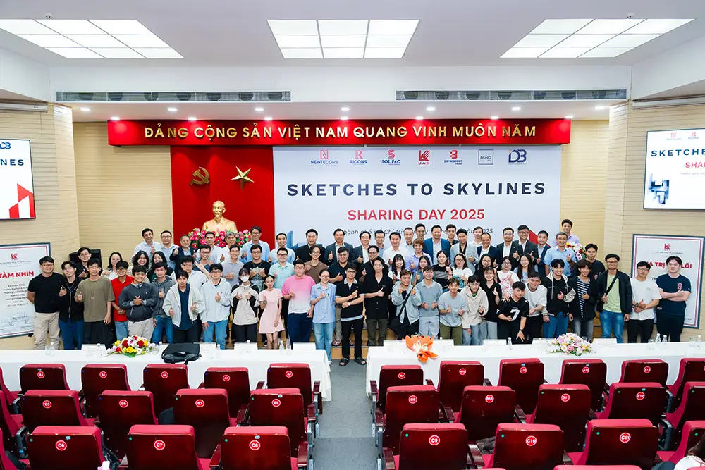 Sketches To Skylines – Buổi Chia Sẻ Truyền Cảm Hứng Của Ban Lãnh Đạo Hệ Sinh Thái Tại Đại Học Kiến Trúc Tp.HCM