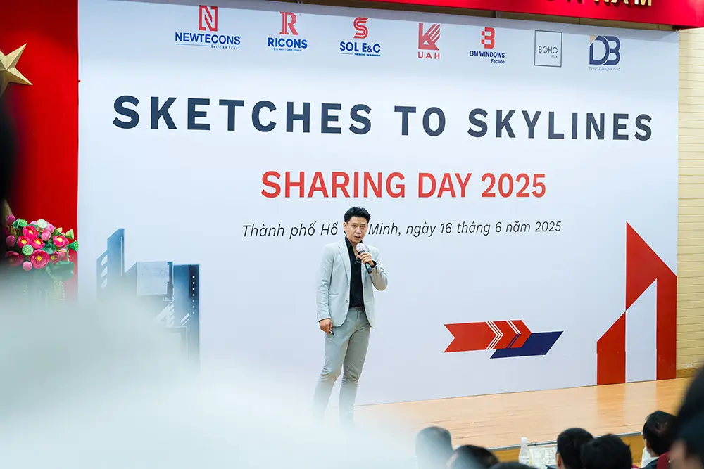 Sketches To Skylines – Buổi Chia Sẻ Truyền Cảm Hứng Của Ban Lãnh Đạo Hệ Sinh Thái Tại Đại Học Kiến Trúc Tp.HCM