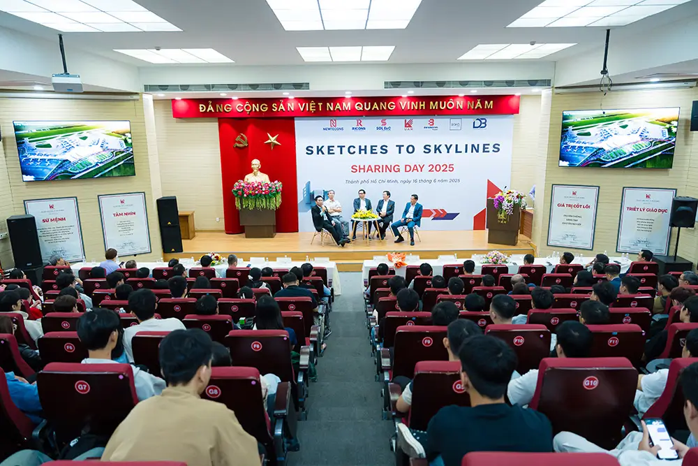 Sketches To Skylines – Buổi Chia Sẻ Truyền Cảm Hứng Của Ban Lãnh Đạo Hệ Sinh Thái Tại Đại Học Kiến Trúc Tp.HCM