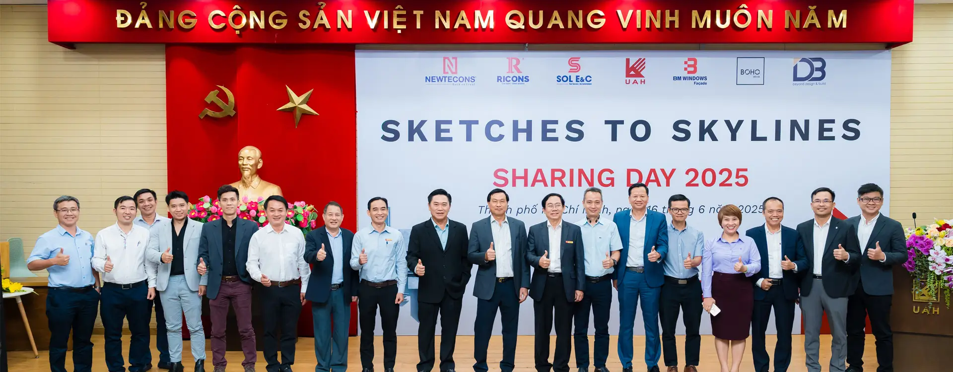 Sketches To Skylines – Buổi Chia Sẻ Truyền Cảm Hứng Của Ban Lãnh Đạo Hệ Sinh Thái Tại Đại Học Kiến Trúc Tp.HCM